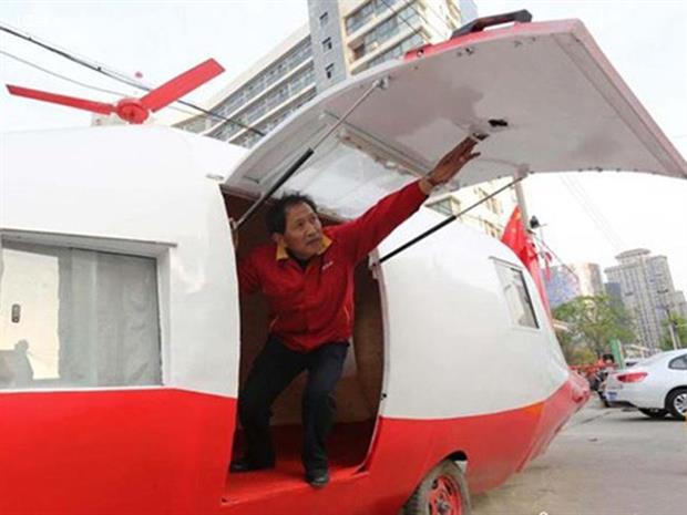 اولین خودروی پرنده چینی ساخته شد!